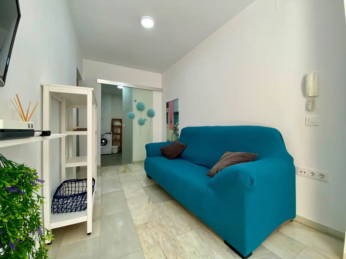 Sala d'estar de Apartament en venda en San Fernando amb Aire condicionat i Moblat