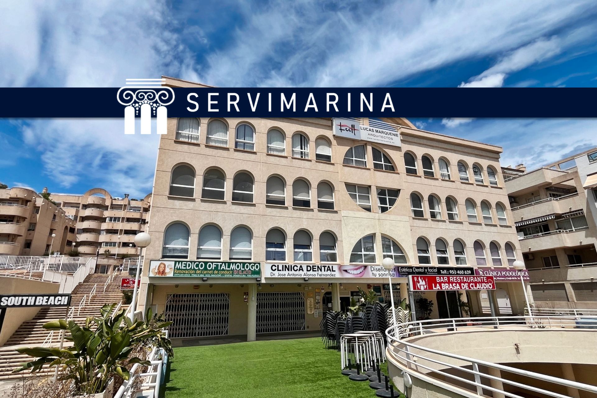 Vista exterior de Local en venda en Garrucha