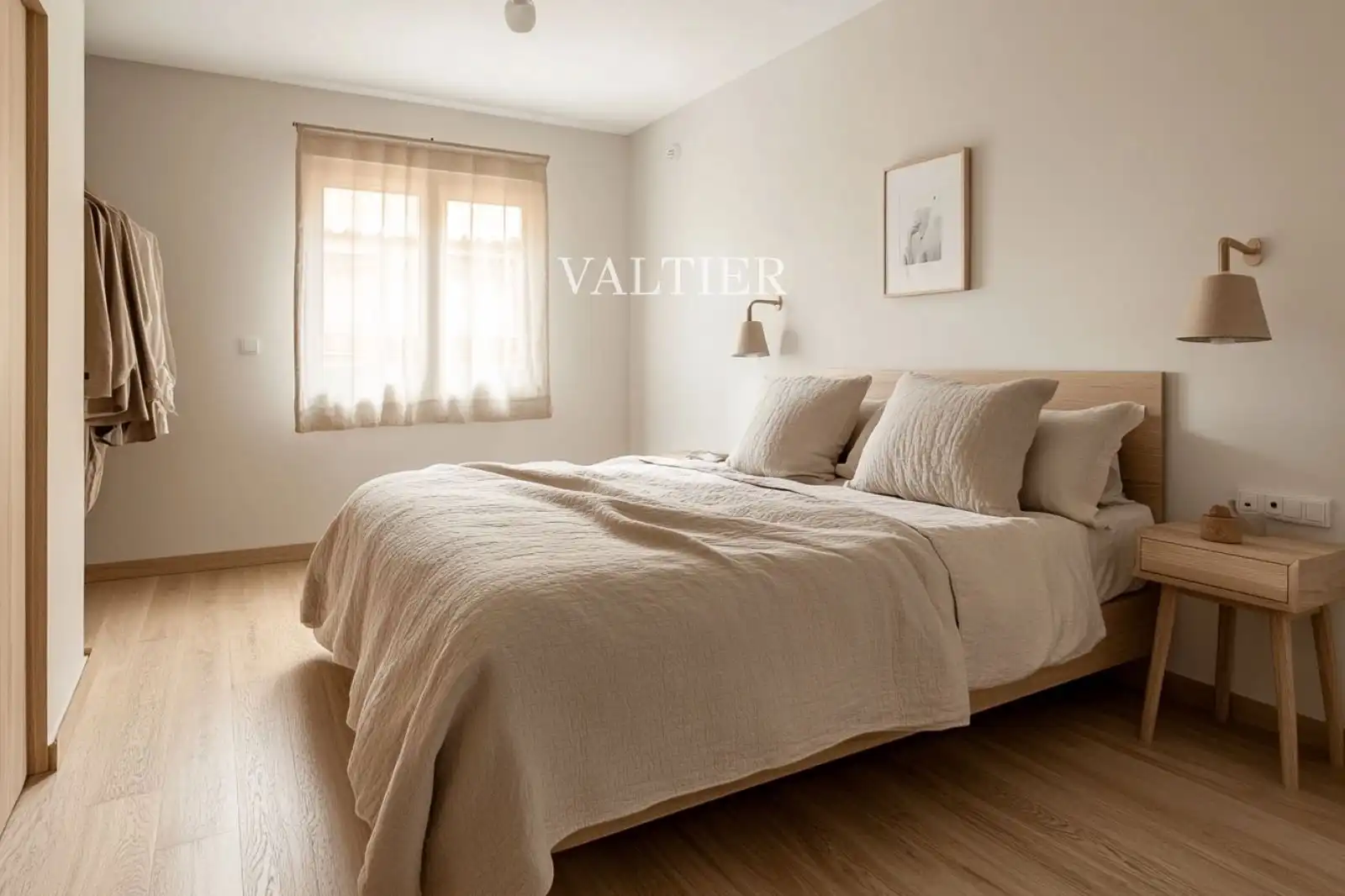 Schlafzimmer von Wohnung zum Verkauf in Madrid mit Möbliert