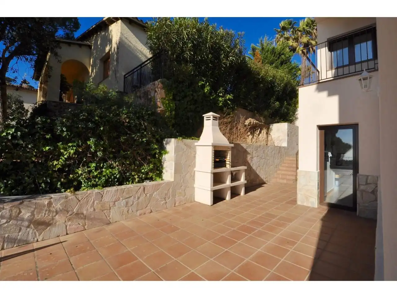 Terrassa de Casa o xalet en venda en Lloret de Mar amb Aire condicionat, Calefacció i Jardí privat
