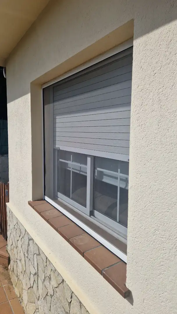 Vista exterior de Casa adosada en venda en Santa Coloma de Farners amb Calefacció, Jardí privat i Parquet