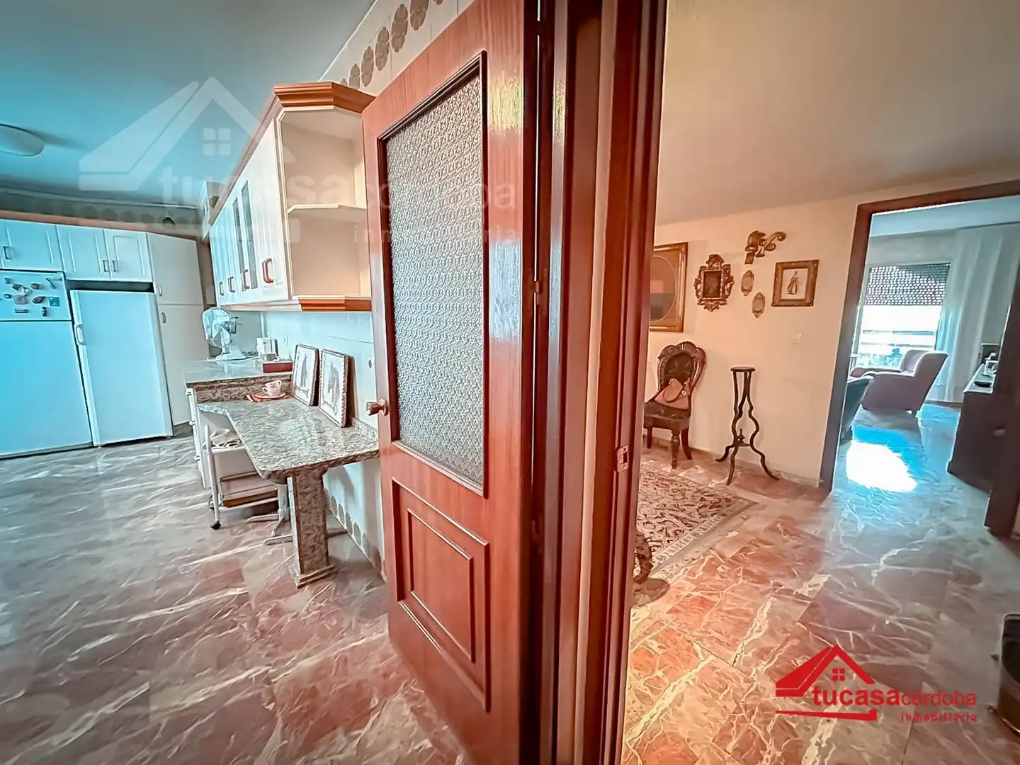 Kitchen of Flat for sale in Córdoba  with Air Conditioner, Terrace and Storage room