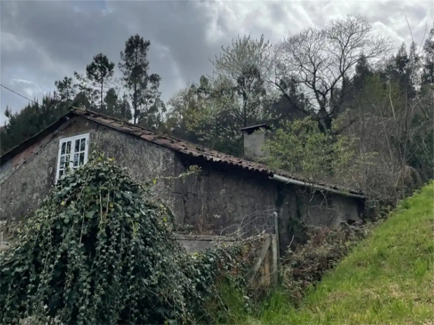 Vista exterior de Casa o chalet en venta en A Estrada 