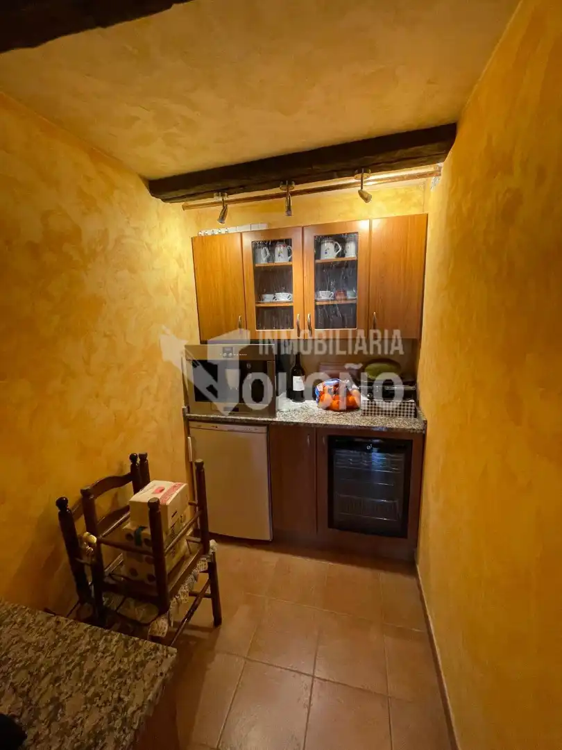 Cuina de Casa o xalet en venda en Casalarreina amb Calefacció, Jardí privat i Parquet
