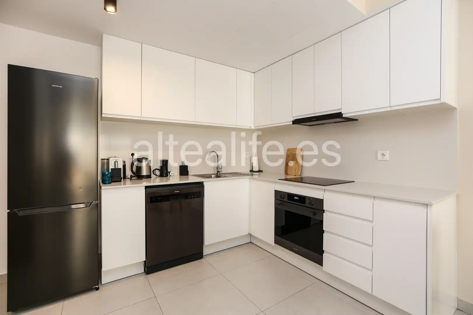 Kitchen of Apartments for rent in Altea  with Air Conditioner, Furnished and Oven