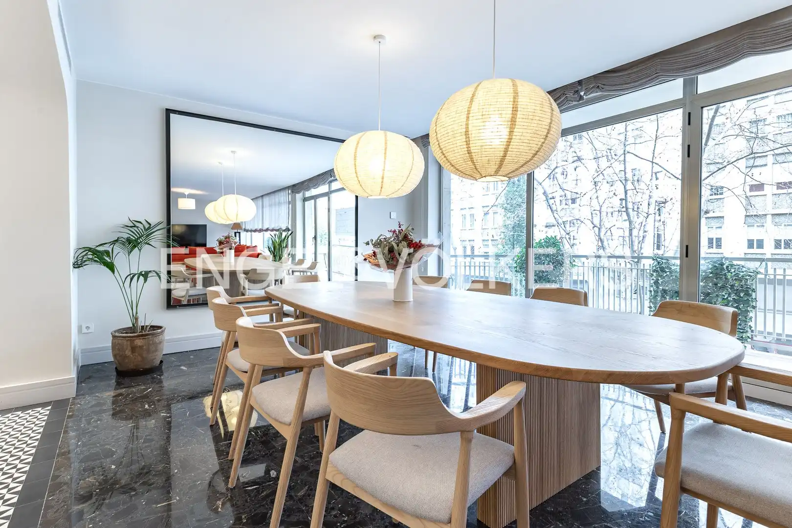 Dining room of Flat for sale in Barcelona  with Air Conditioner, Heating and Parquet flooring