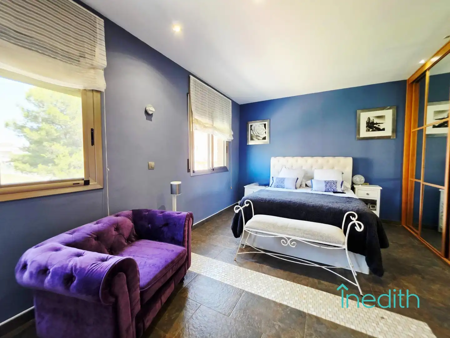 Bedroom of Houses for sale in Cubelles  with Air Conditioner, Heating and Private garden
