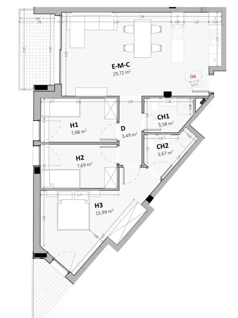 Wohnung mit Pool zum Verkauf in Platja d'Aro, imagen 3