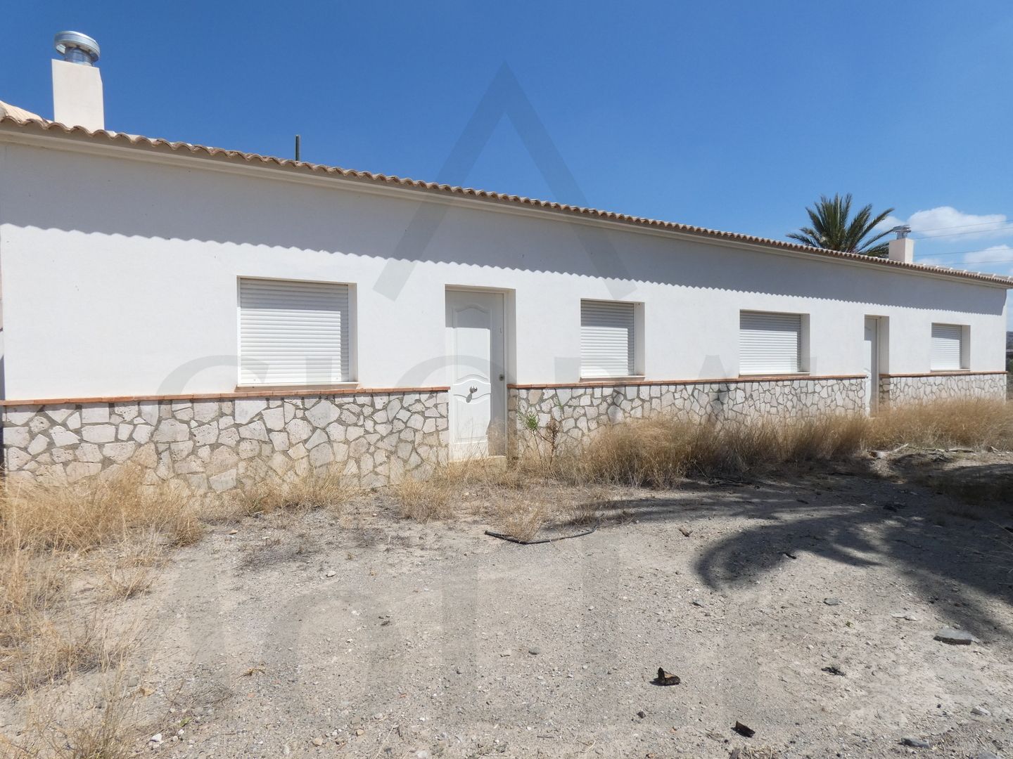 Vista exterior de Finca rústica en venda en Taberno amb Jardí privat