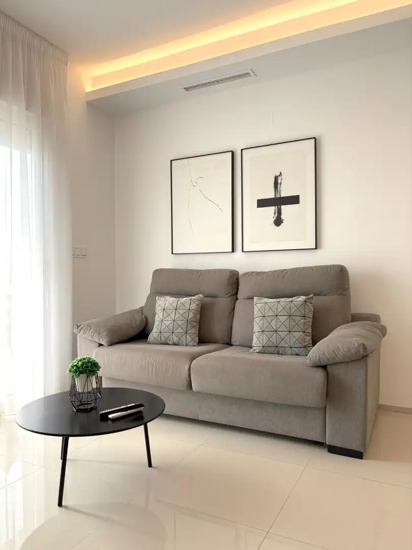 Sala de estar de Apartamento en venta en Rojales con Aire acondicionado, Jardín privado y Terraza