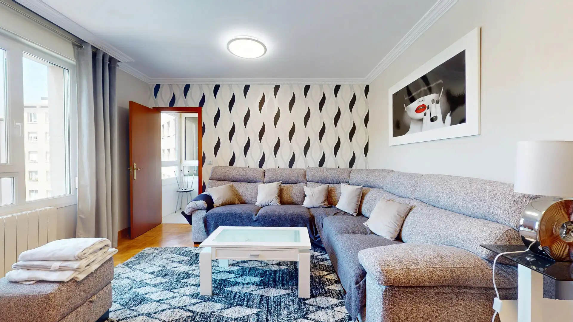 Sala de estar de Piso en venta en Bilbao  con Trastero