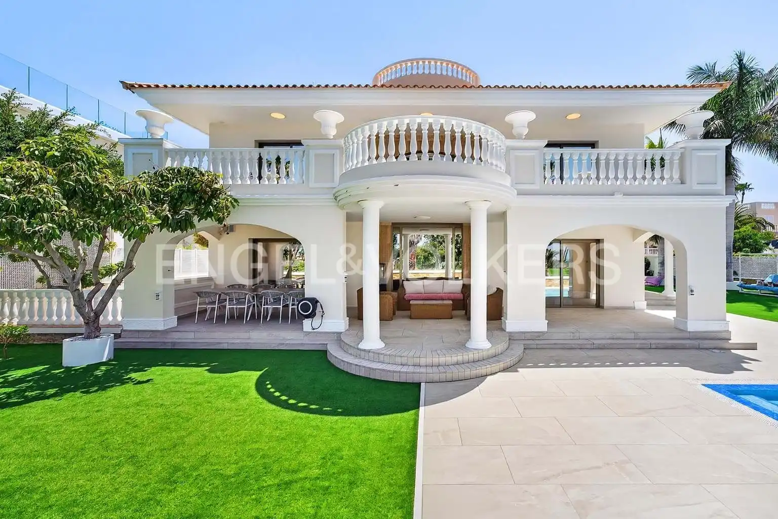 Terraza de Casa o chalet en venta en Adeje con Aire acondicionado, Terraza y Piscina