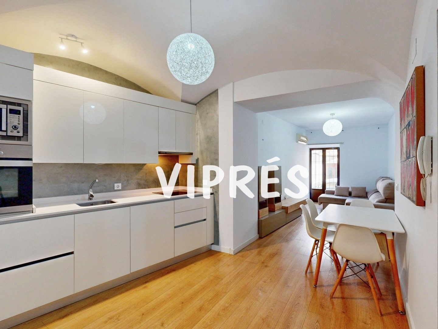 Kitchen of Flat for sale in Cáceres Capital  with Air Conditioner, Heating and Furnished