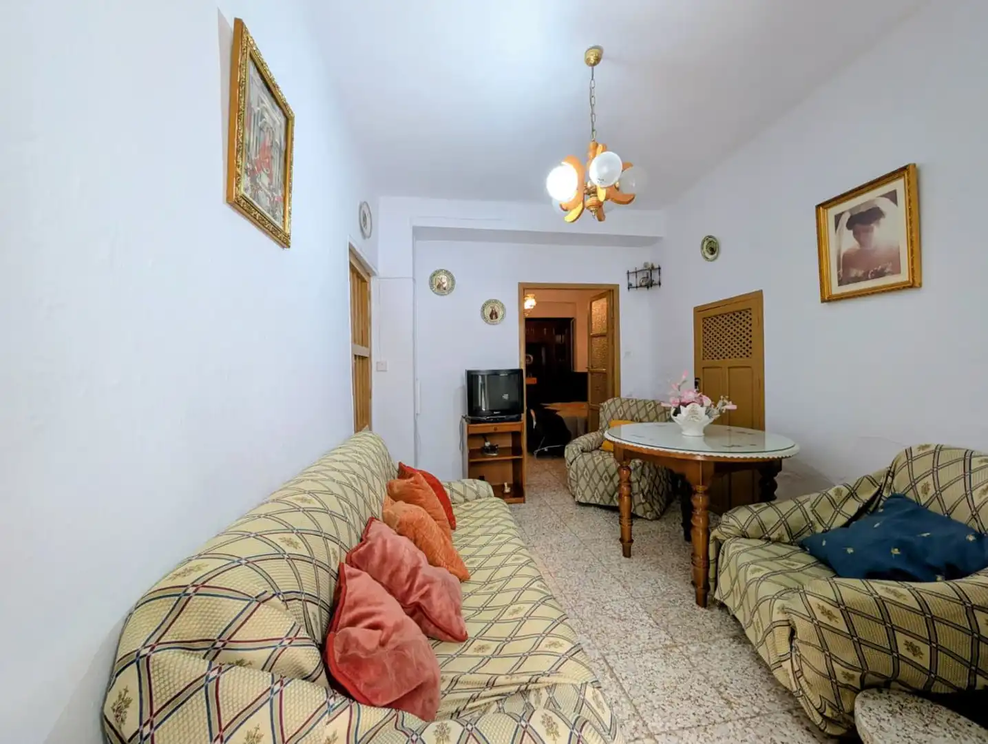 Sala de estar de Casa o chalet en venta en Zagra con Amueblado