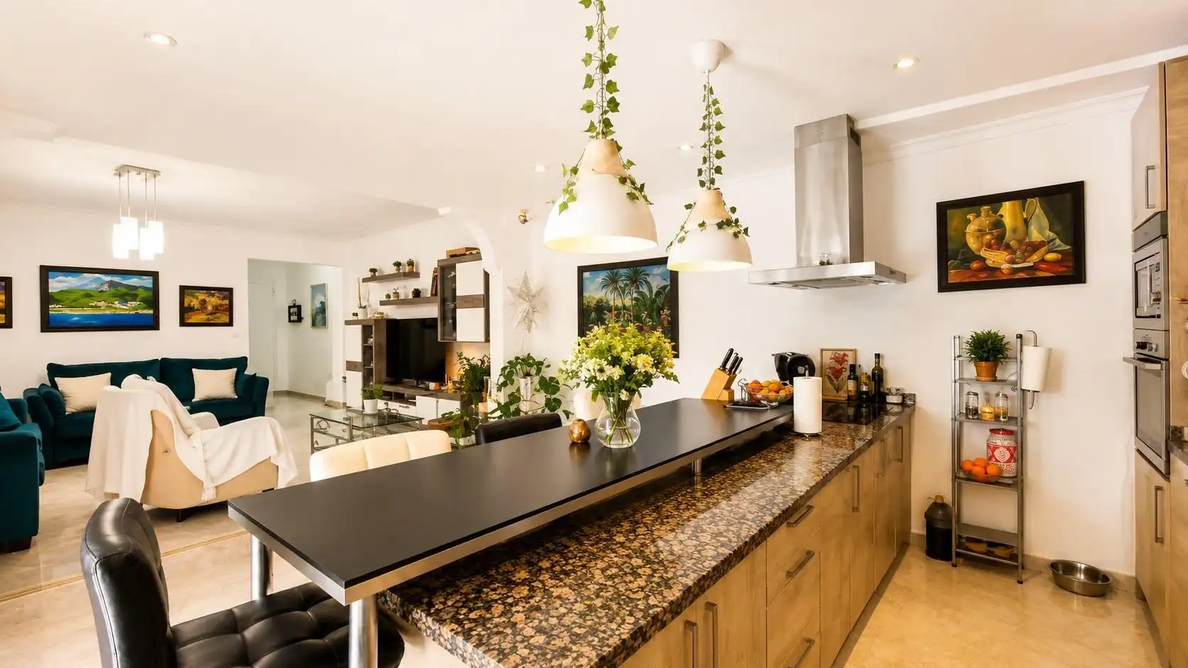 Cocina de Apartamento en venta en Marbella con Aire acondicionado, Calefacción y Trastero