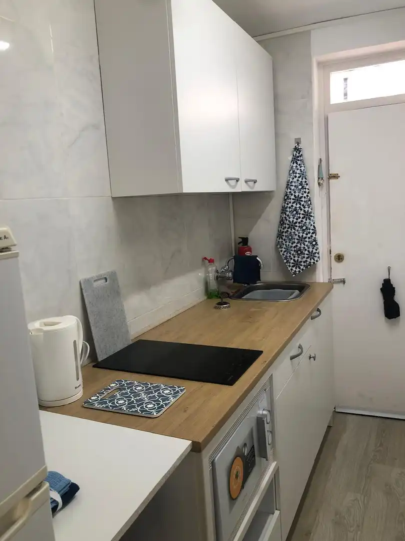 Cocina de Apartamento en venta en Benidorm con Parquet, Piscina y Amueblado