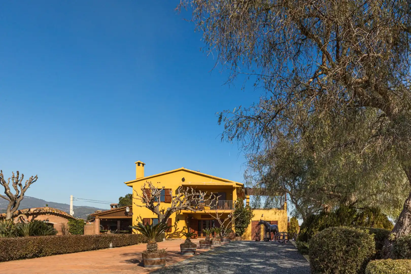 Vista exterior de Finca rústica en venta en La Selva del Camp con Aire acondicionado, Jardín privado y Trastero