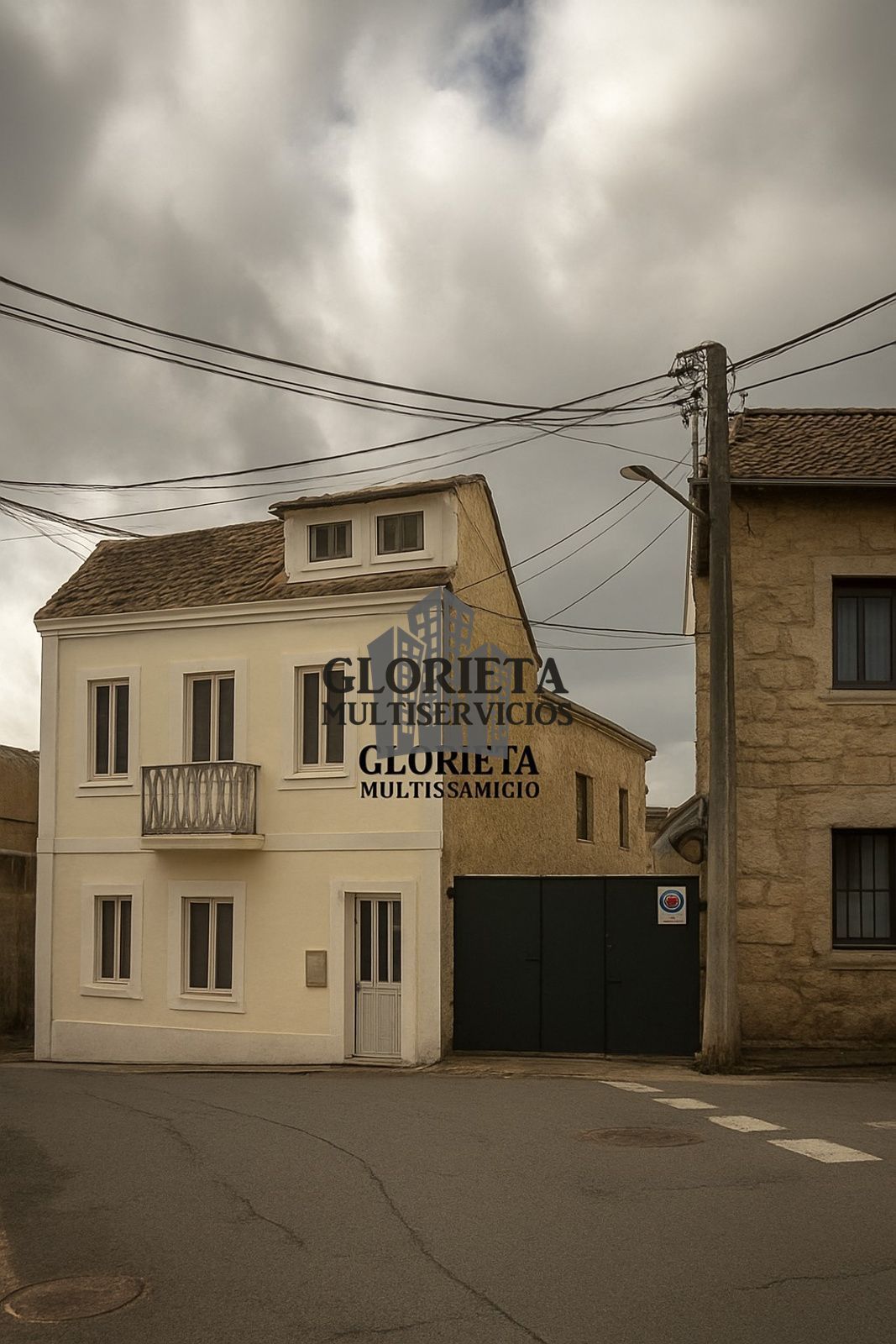 Exterior view of Single-family semi-detached for sale in Vigo   with Heating, Storage room and Balcony