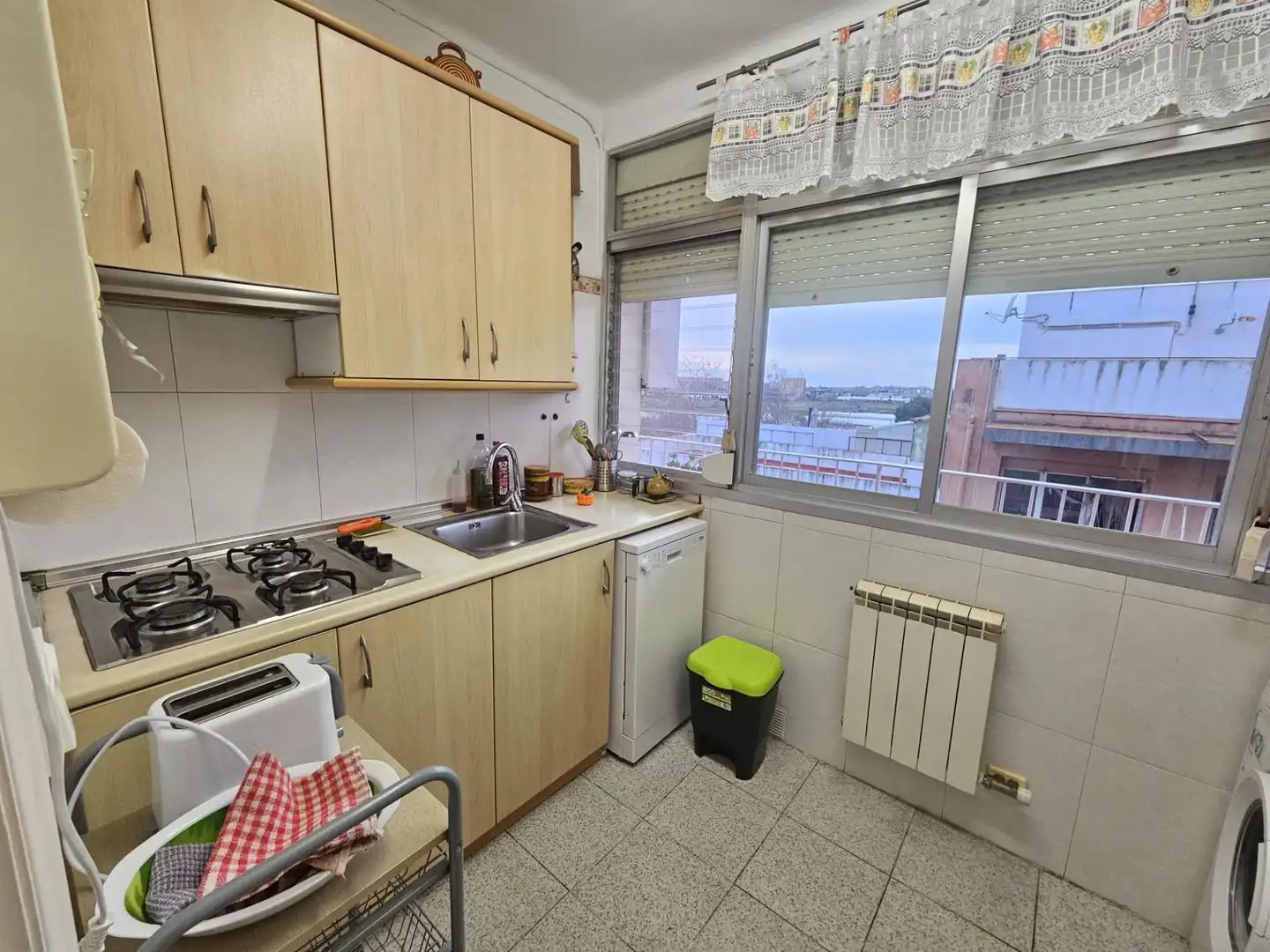Cocina de Piso en venta en Malgrat de Mar con Calefacción, Trastero y Balcón