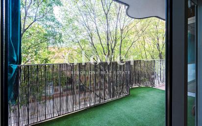 Garden of Flat for sale in  Barcelona Capital  with Air Conditioner and Terrace