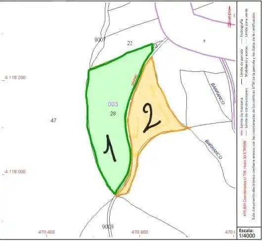 Land for sale in Chimeneas