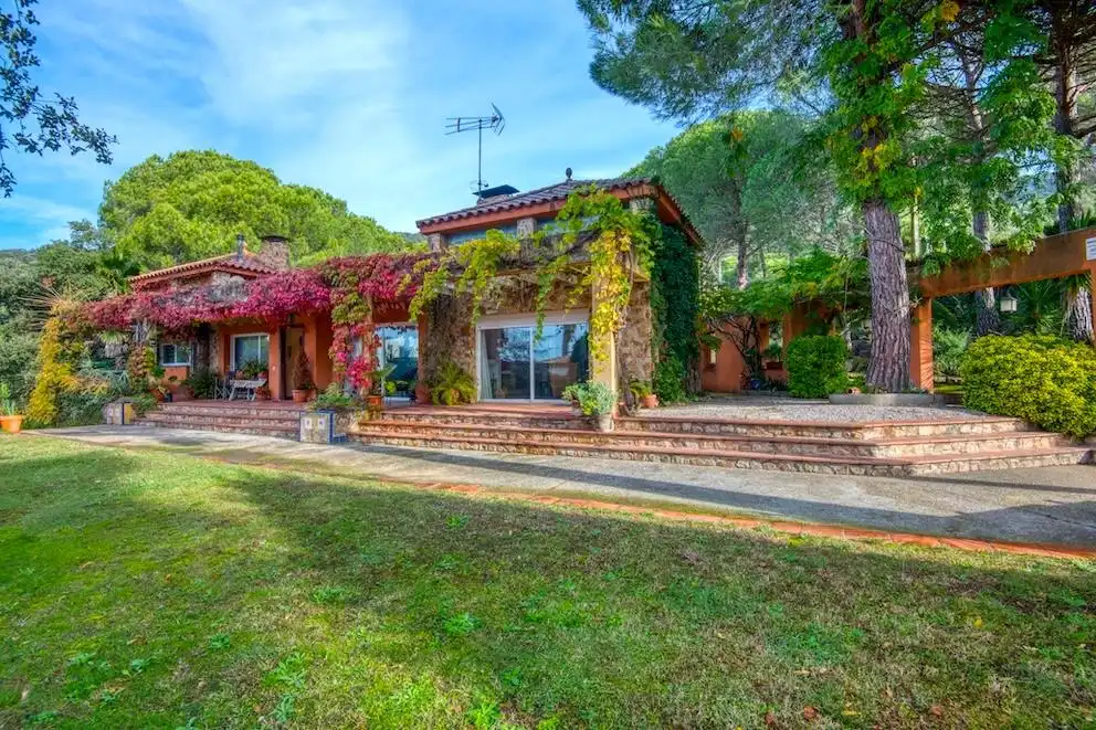 Jardín de Casa o chalet en venta en Santa Cristina d'Aro con Calefacción, Jardín privado y Terraza