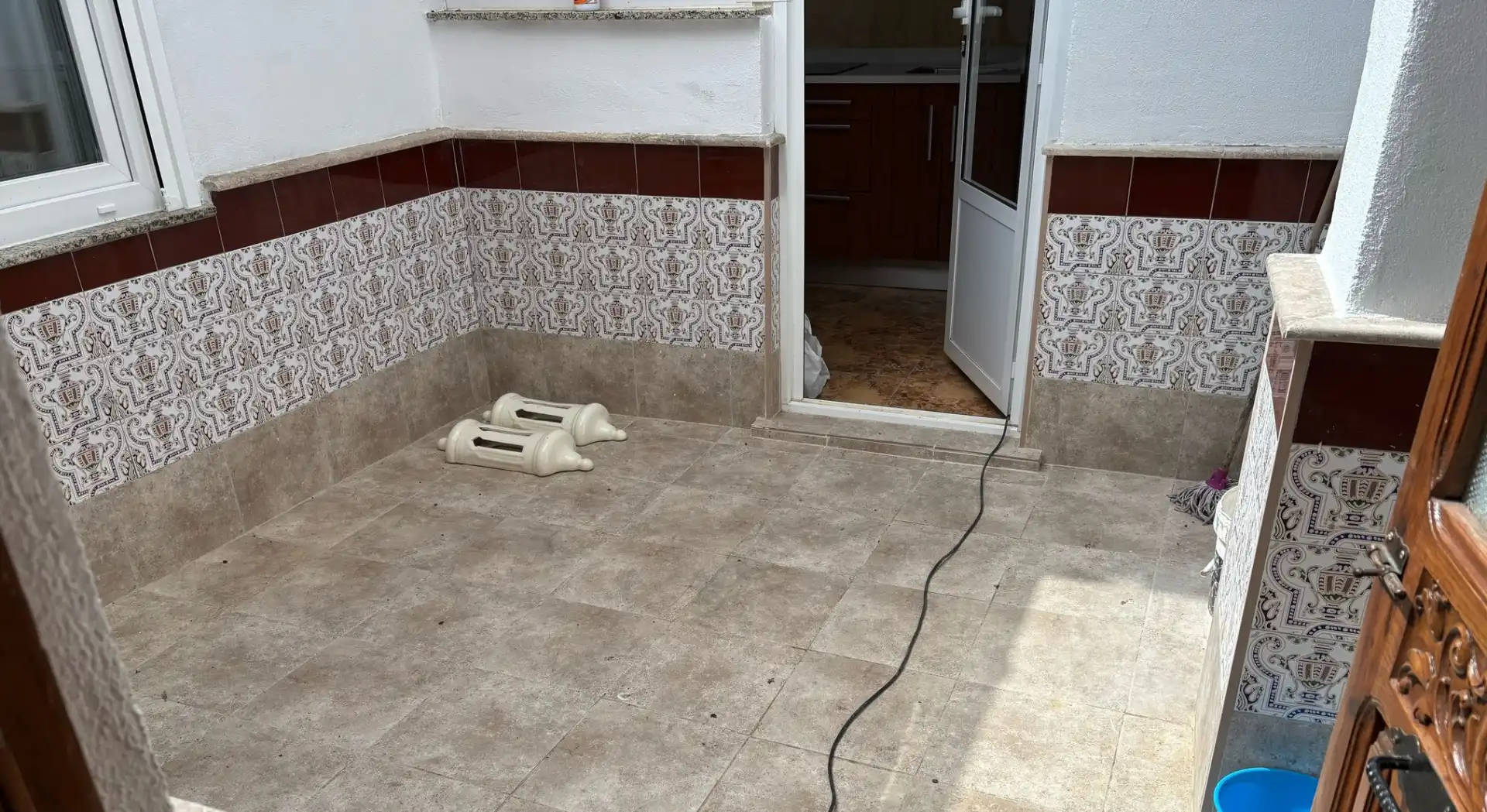 Kitchen of Houses for rent in Villarrobledo  with Terrace, Furnished and Oven