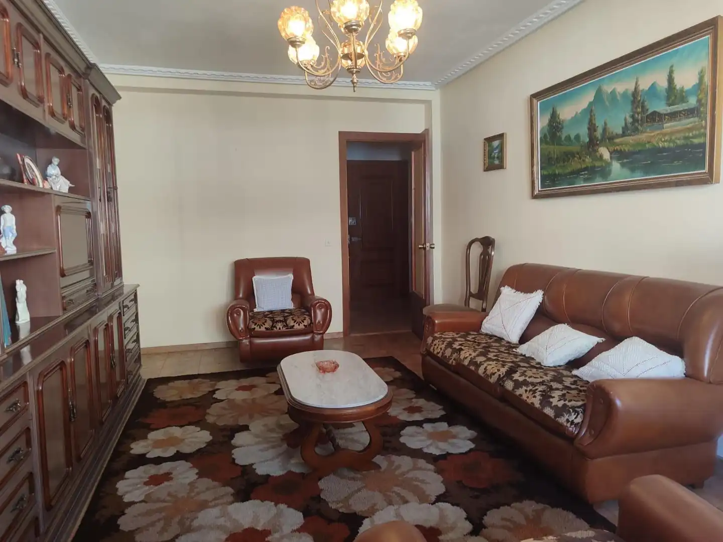Living room of Flat for sale in Oviedo   with Heating