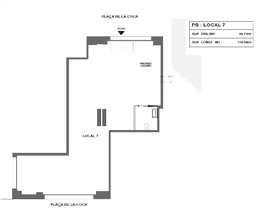 Business premises for sale in Plaça de la Coca de Mataró, imagen 13