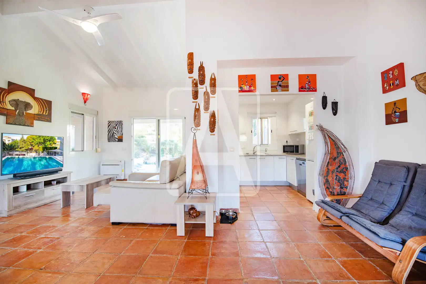 Chalet con piscina en venta en La Fustera, imagen 3