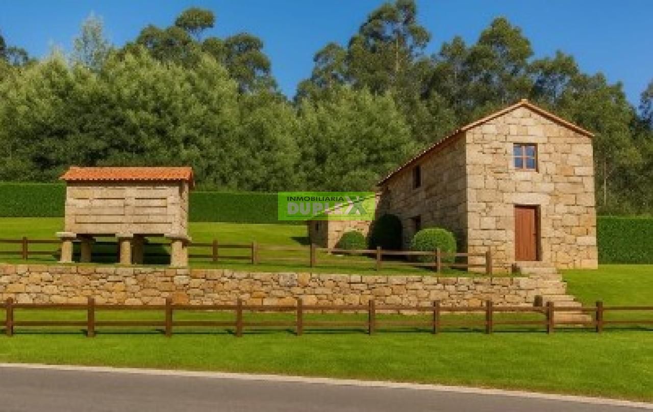 Exterior view of Country house for sale in Pontevedra Capital   with Private garden