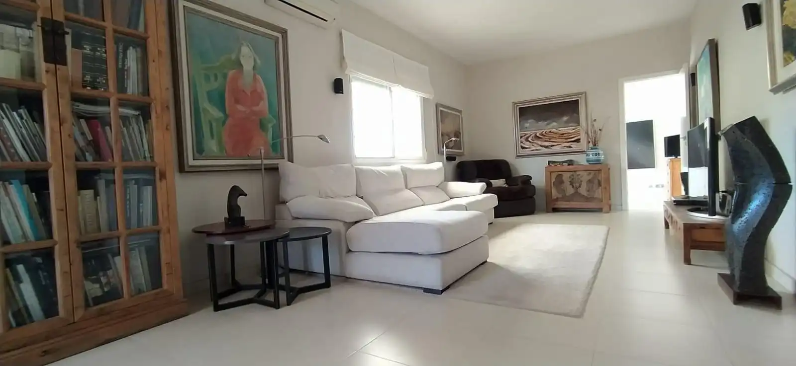 Sala d'estar de Casa o xalet en venda en L'Alfàs del Pi amb Terrassa i Moblat
