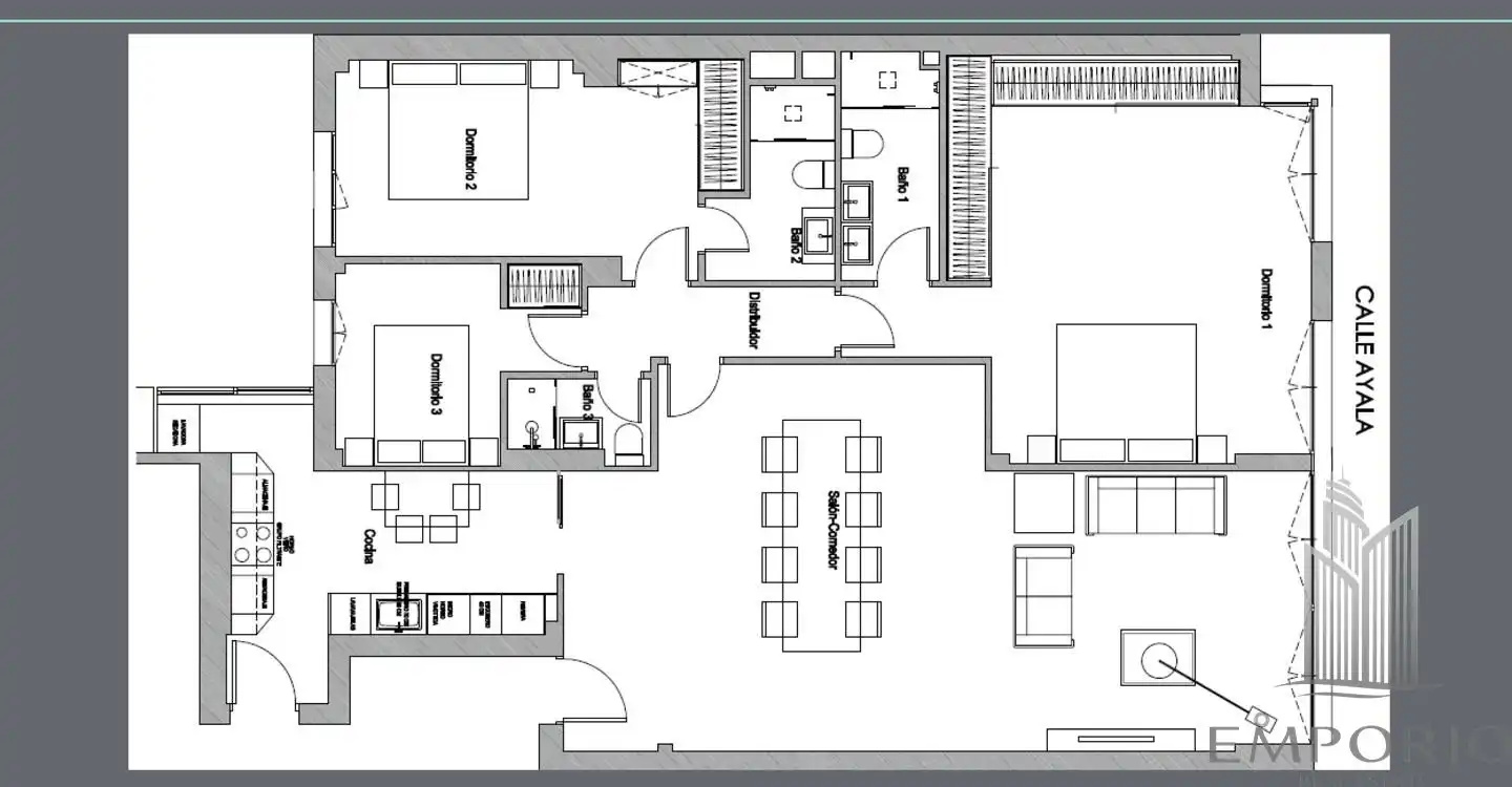 Piso con ascensor en venta en De Ayala, imagen 22