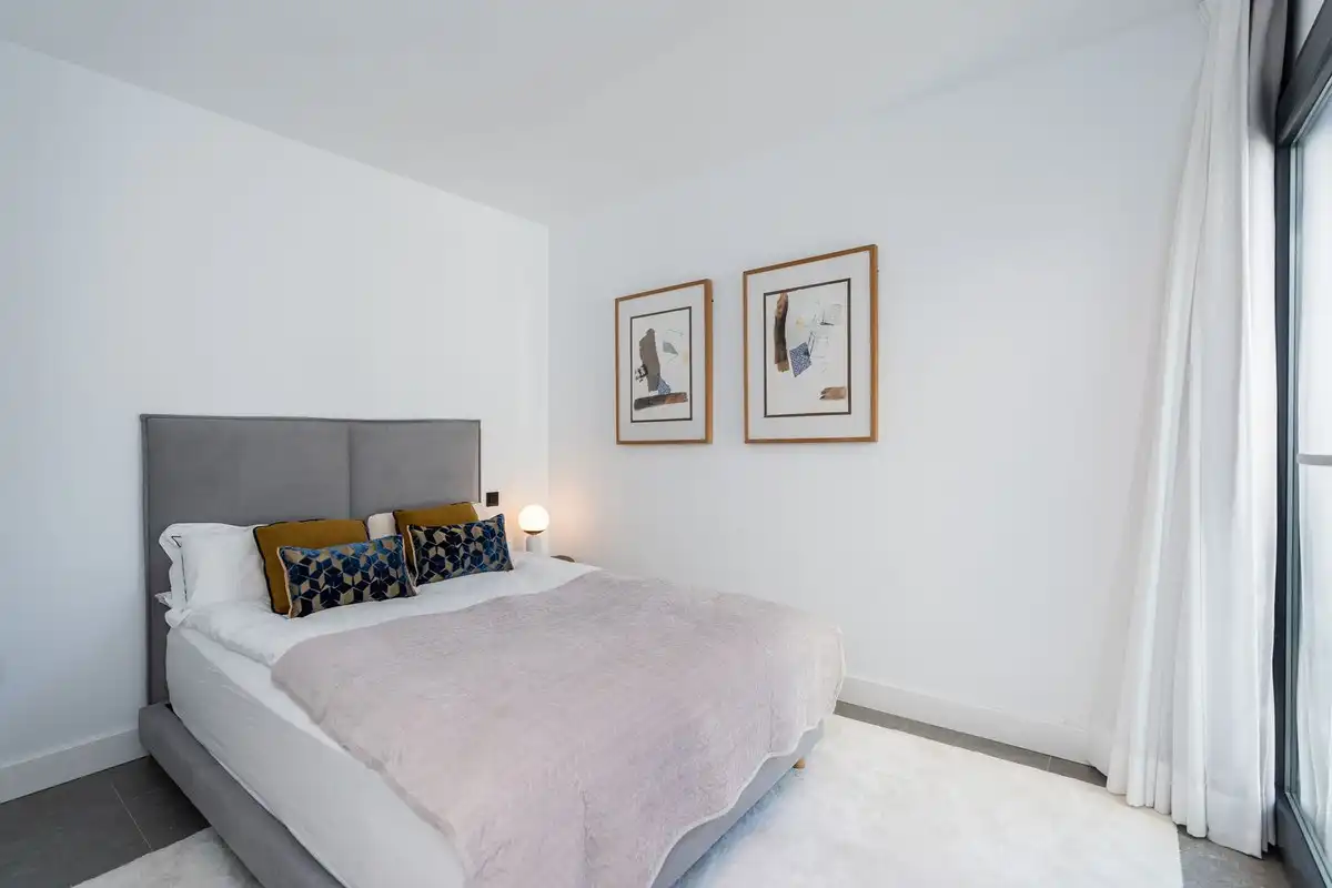 Bedroom of Houses for sale in Mijas  with Air Conditioner, Heating and Private garden