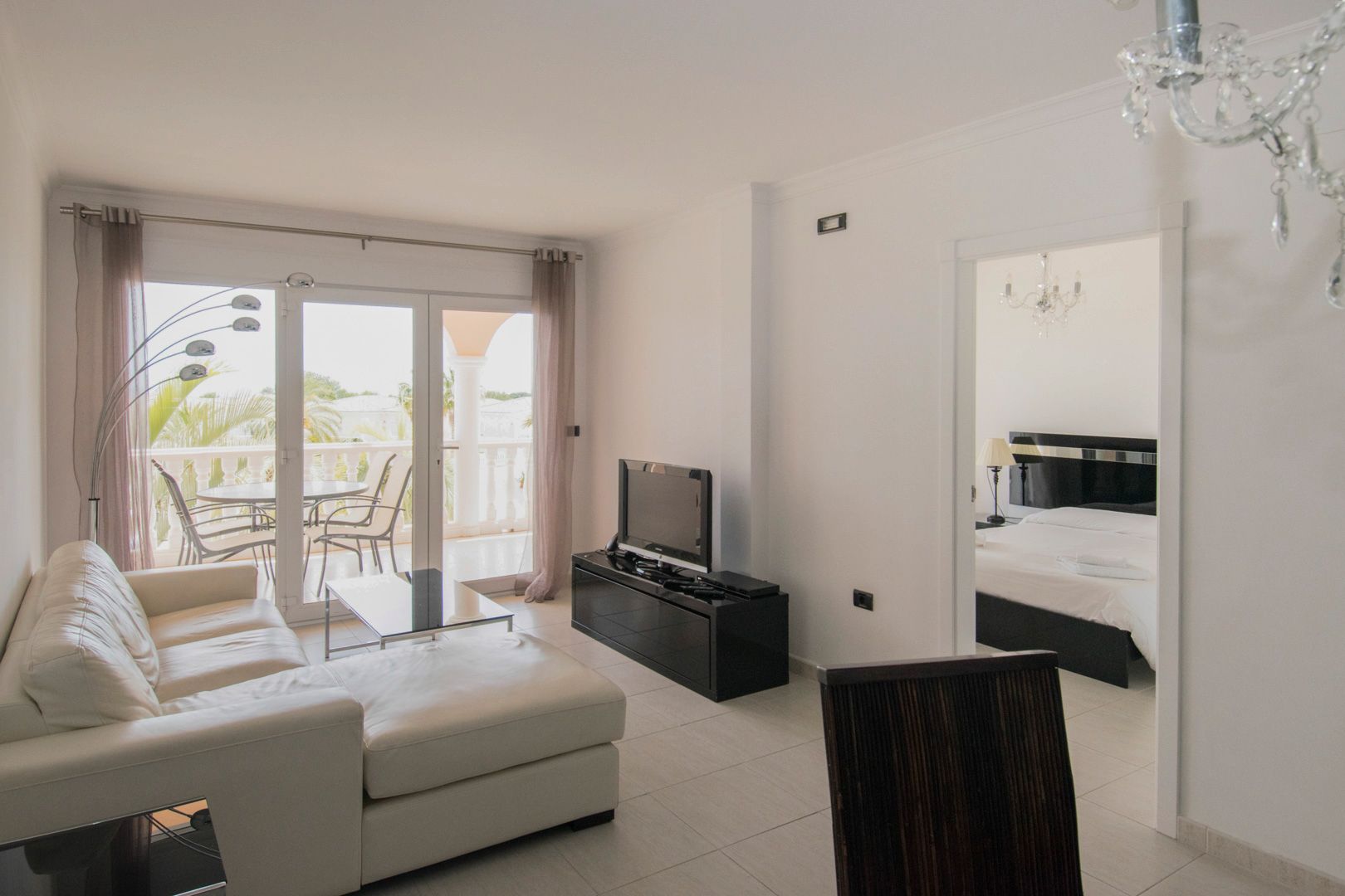 Sala d'estar de Finca rústica en venda en Benissa amb Aire condicionat, Calefacció i Jardí privat
