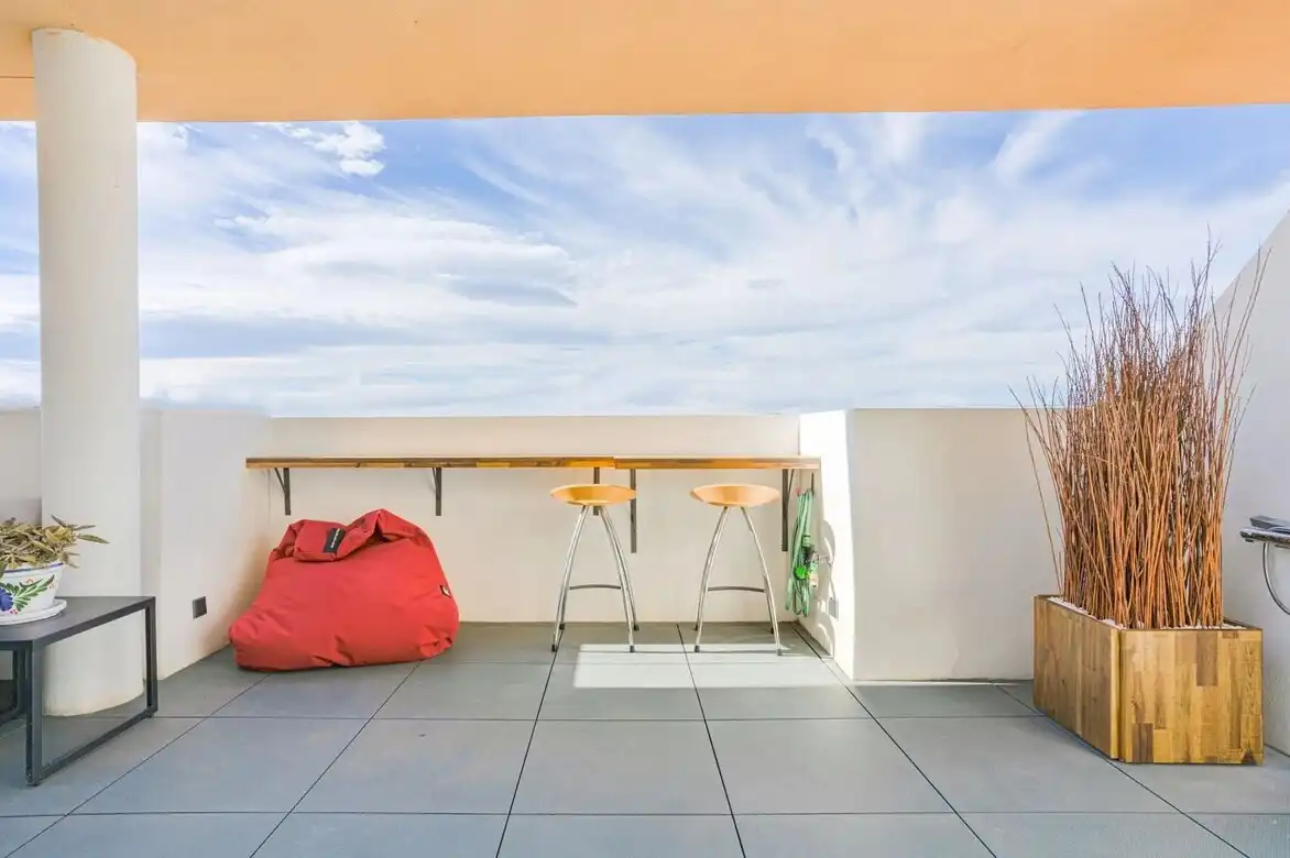 Terrassa de Apartament de lloguer en Valencia amb Aire condicionat, Calefacció i Terrassa