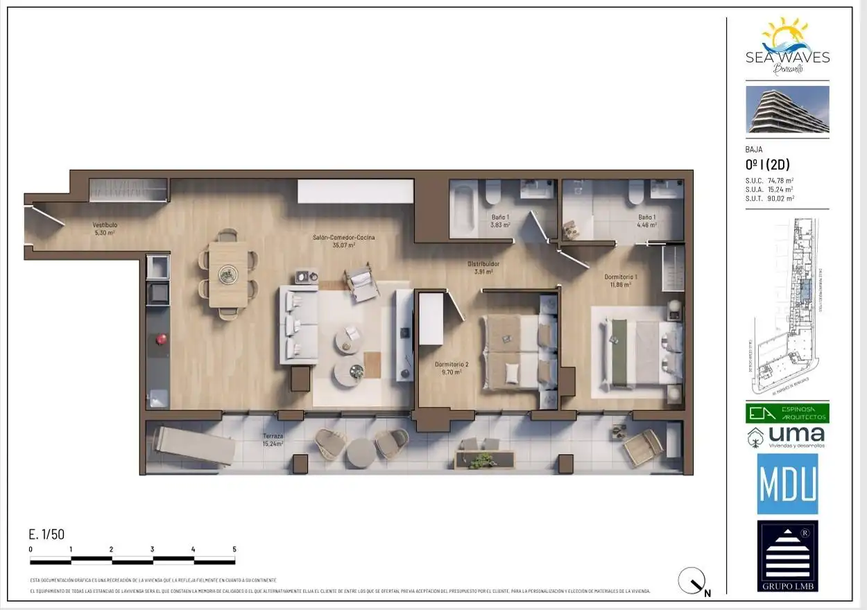 Appartamento con piscina in vendita a Avenida Avinguda del Marquès de Benicarló, imagen 2