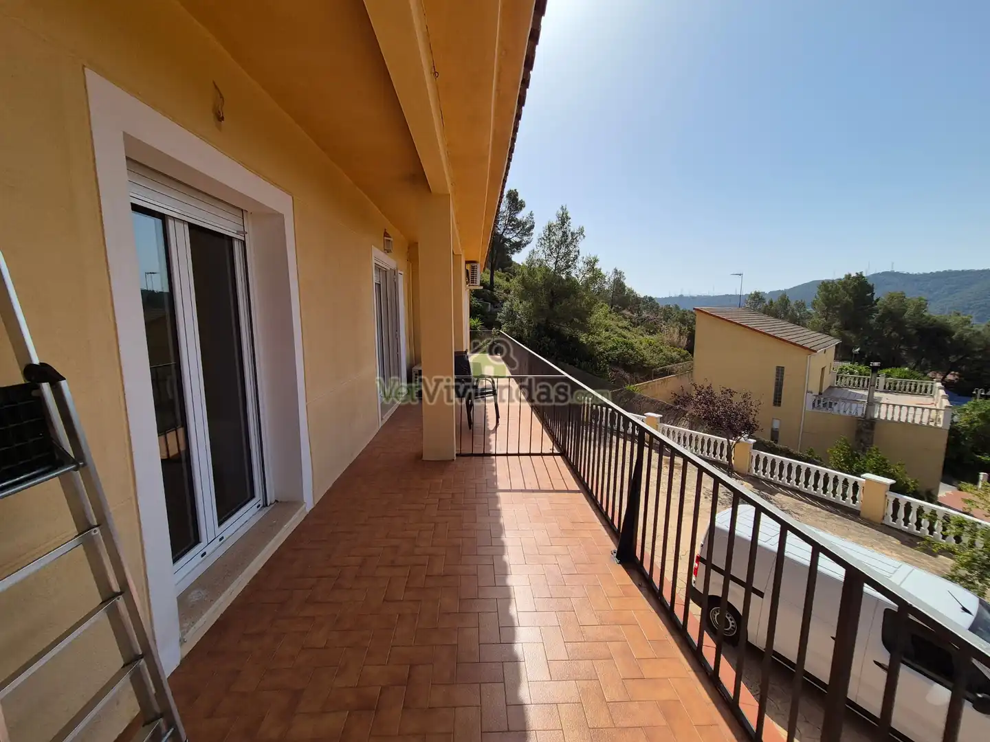 Vista exterior de Casa o chalet en venta en Olesa de Bonesvalls con Aire acondicionado, Calefacción y Jardín privado