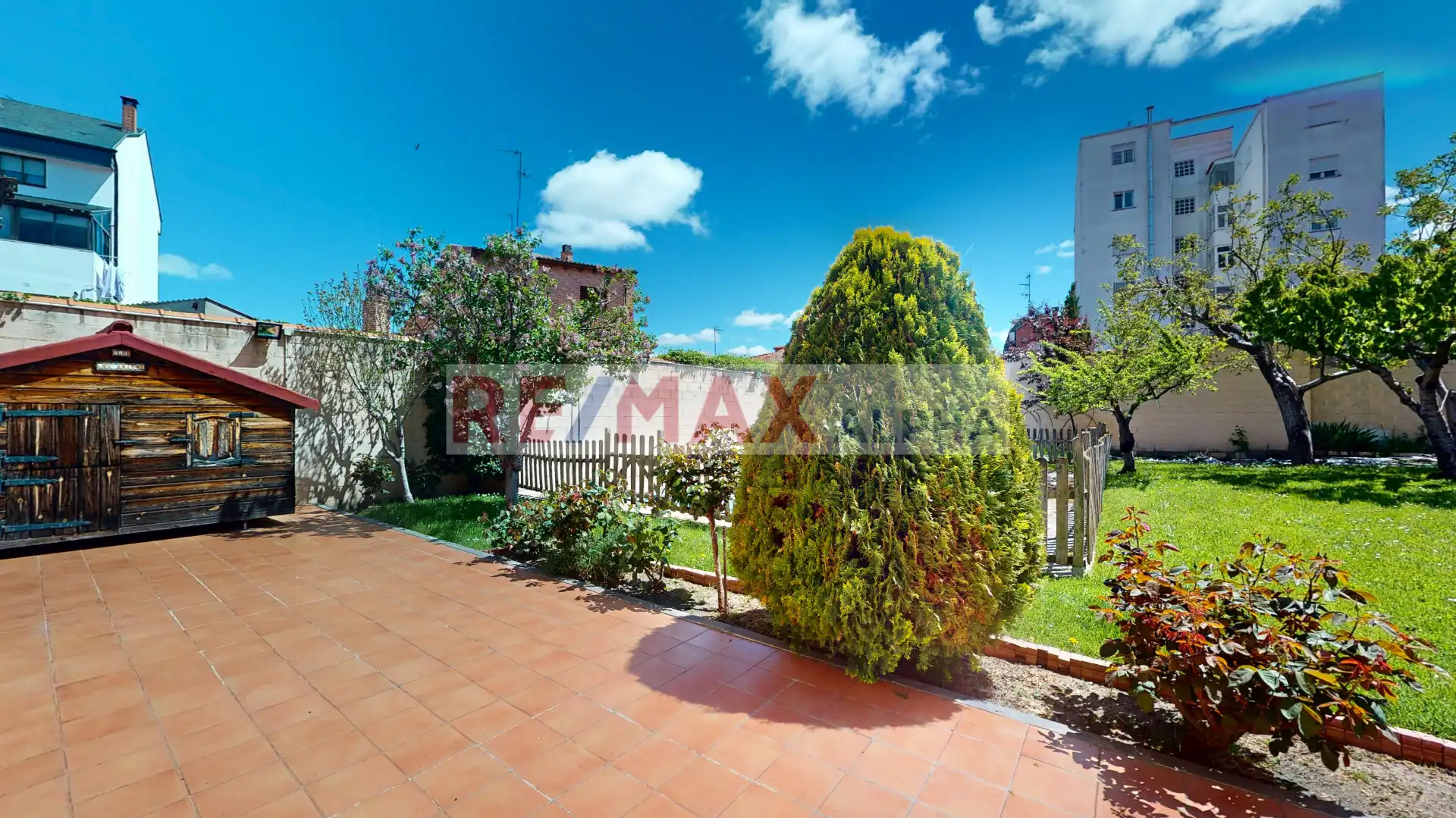 Jardín de Casa o chalet en venta en Medina del Campo con Calefacción, Jardín privado y Terraza