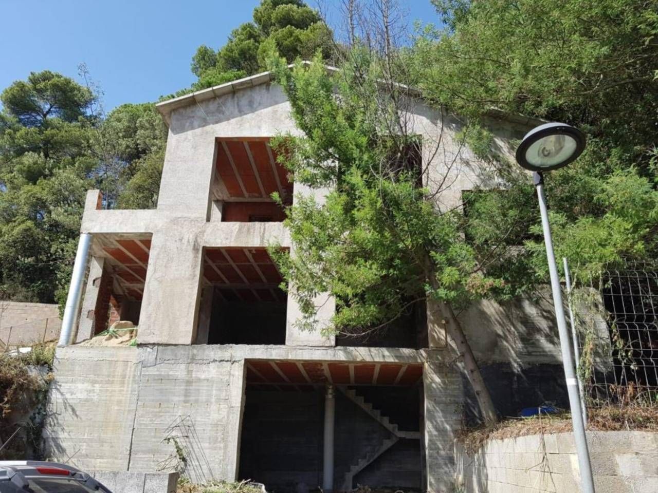 Vista exterior de Casa o xalet en venda en Vallgorguina