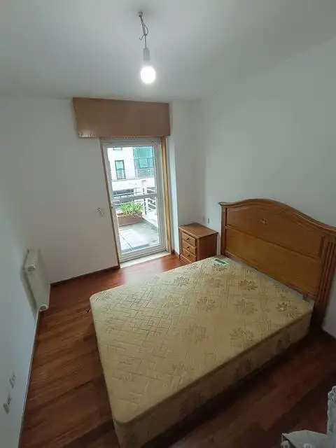 Bedroom of Flat for rent in Santiago de Compostela   with Heating, Furnished and Oven