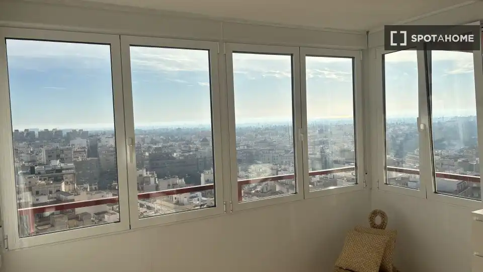 Terrassa de Apartament per a compartir en Elche / Elx amb Aire condicionat, Terrassa i Moblat