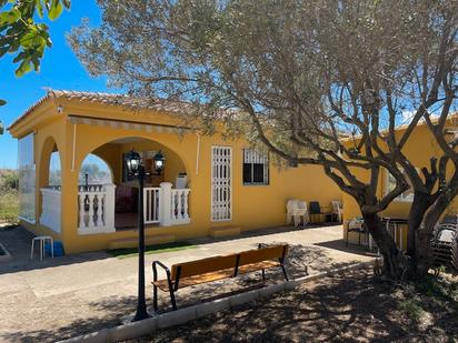 Vista exterior de Casa o xalet en venda en Cullera amb Aire condicionat, Jardí privat i Forn