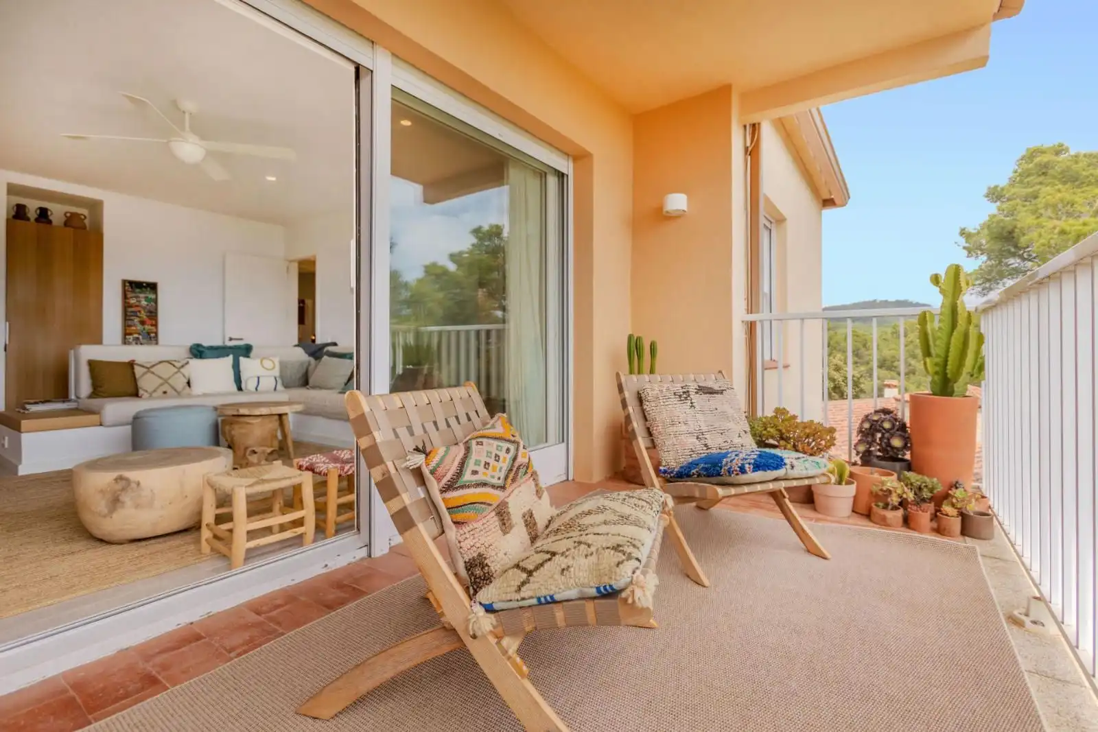 Terrasse von Wohnungen zum Verkauf in Palafrugell mit Heizung, Terrasse und Möbliert
