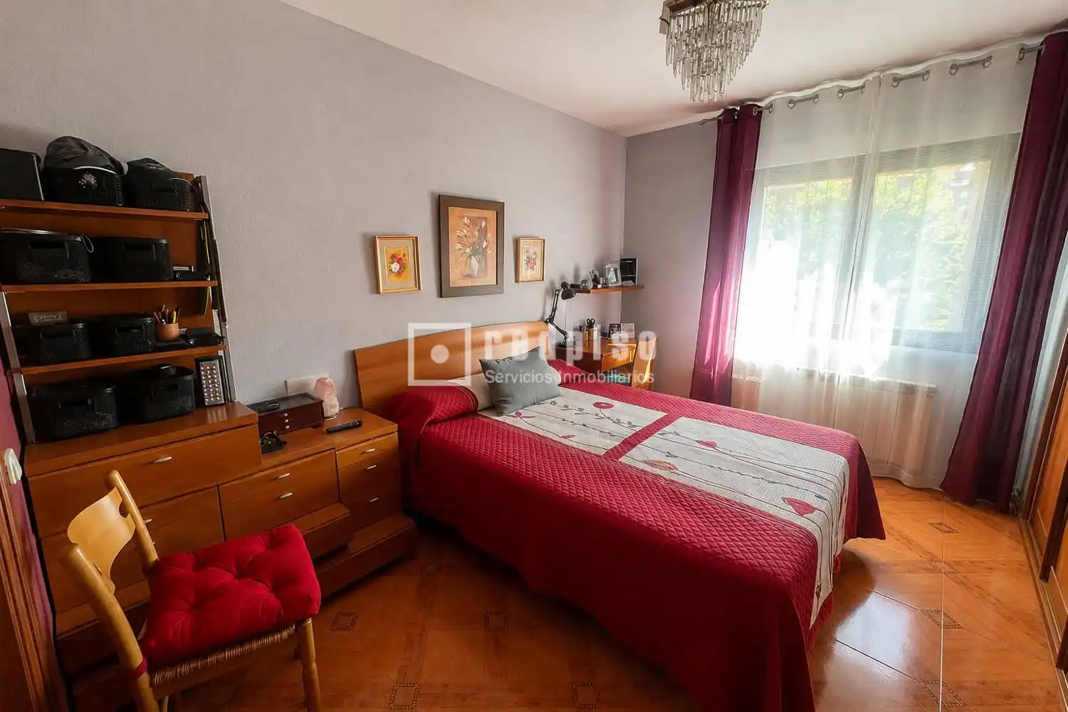 Schlafzimmer von Wohnung zum Verkauf in Madrid mit Klimaanlage, Heizung und Abstellraum