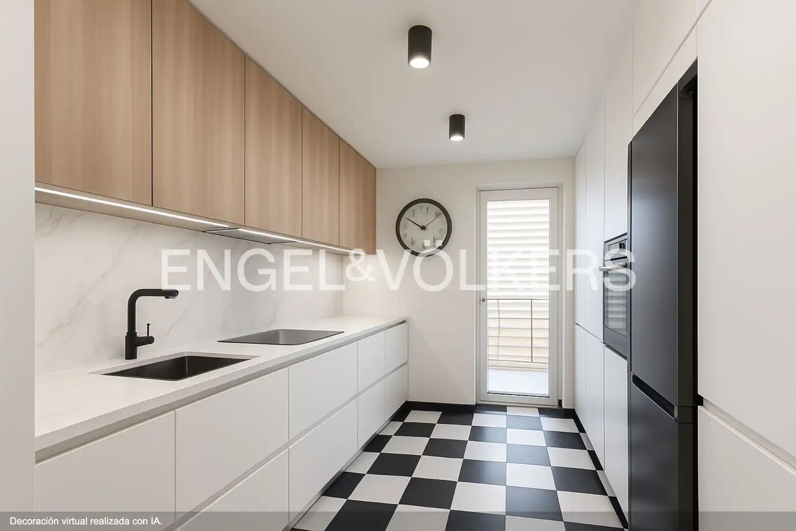 Cocina de Dúplex en venta en Castelldefels con Aire acondicionado, Calefacción y Parquet