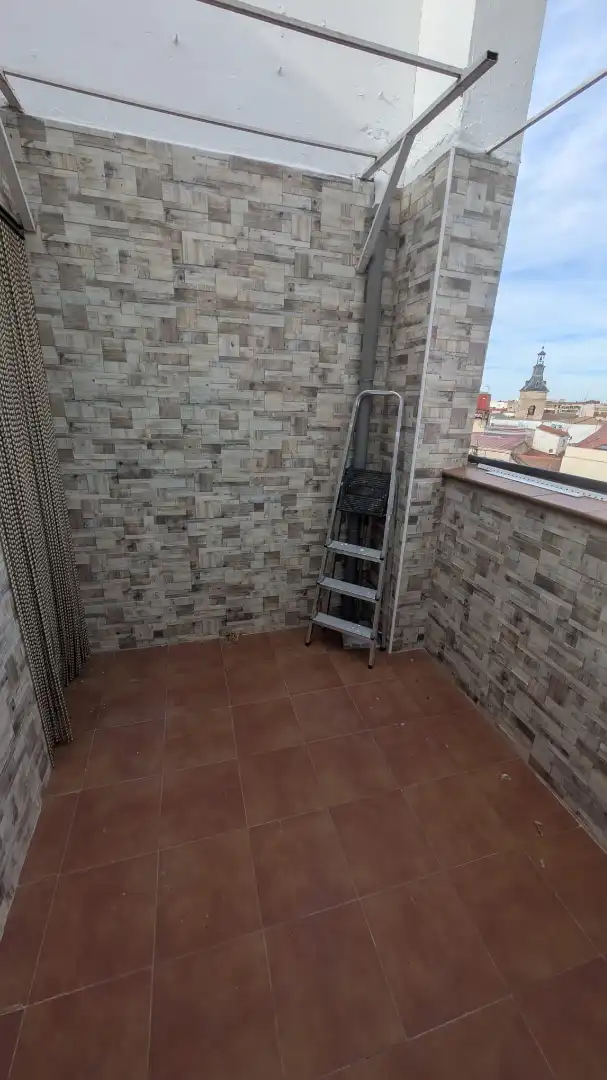 Terrassa de Pis de lloguer en Ciudad Real amb Moblat