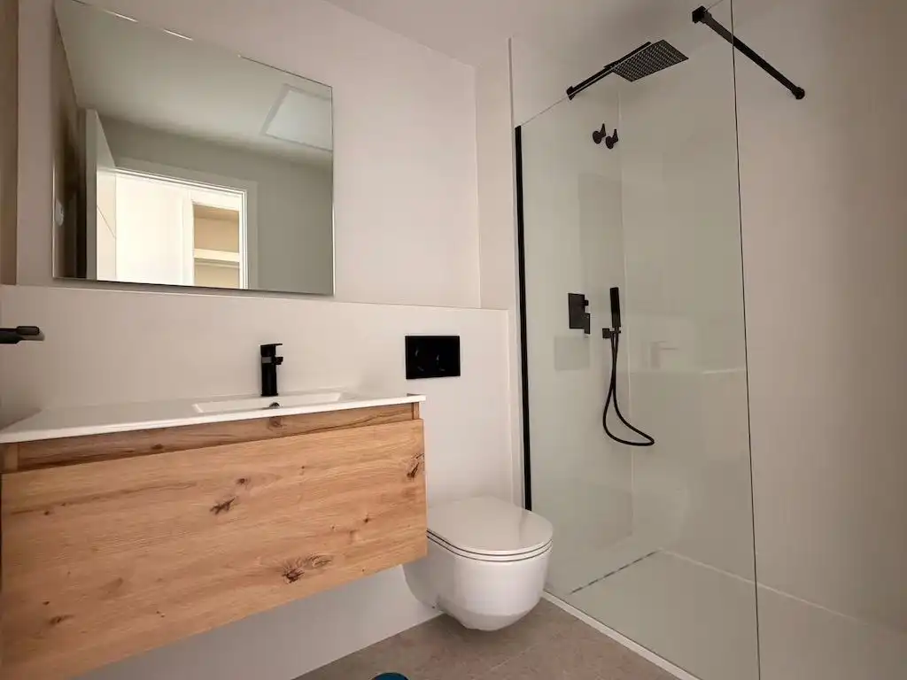 Baño de Apartamento en venta en Torre-Pacheco con Aire acondicionado y Piscina comunitaria