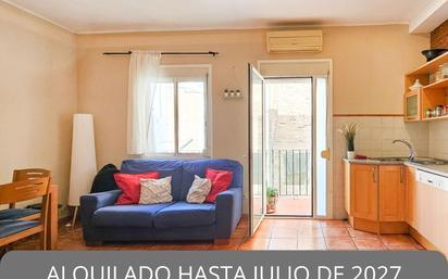 Living room of Flat for sale in  Barcelona Capital  with Air Conditioner, Heating and Balcony