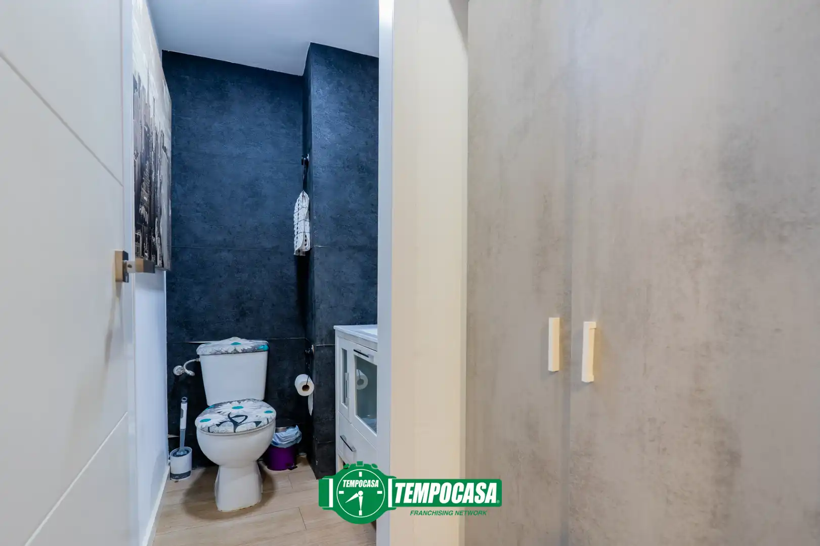 Baño de Casa adosada en venta en Burjassot con Aire acondicionado, Terraza y Balcón